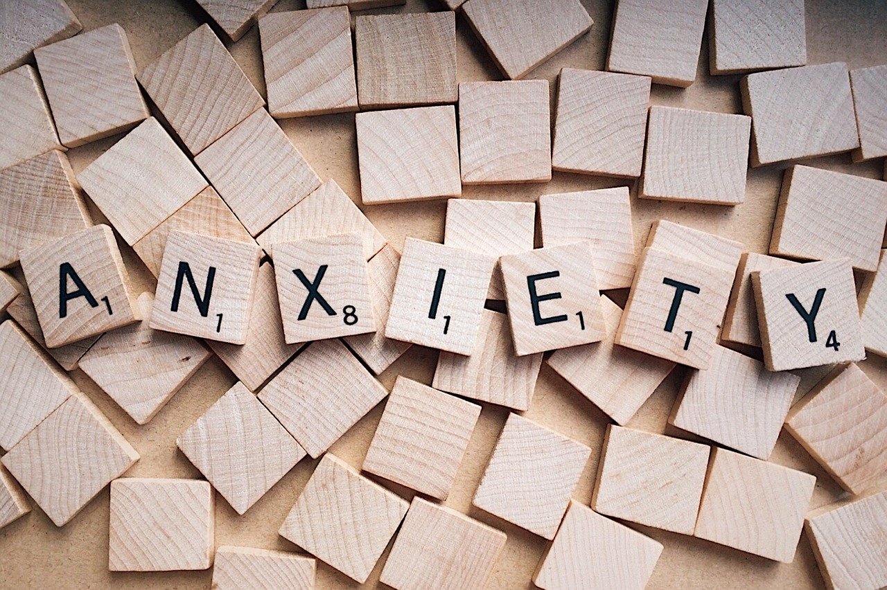 anxious or anxiety